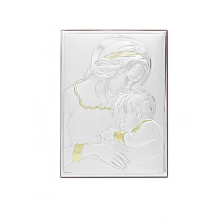 Placa Bilaminada C/ Amor de Mãe Ouro 26x19cm Placa Bilaminada C/ Amor de Mãe Ouro 26x19cm