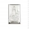 Placa Bilaminada C/ Aparição de Fátima 15 x 9cm