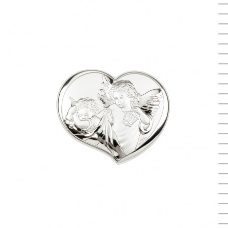 Placa Branca Bilaminada C/ Anjos 10.5x9cm Placa Branca Bilaminada C/ Anjos 10.5x9cm