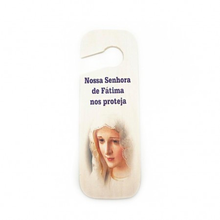 Placa de Madeira Para Porta