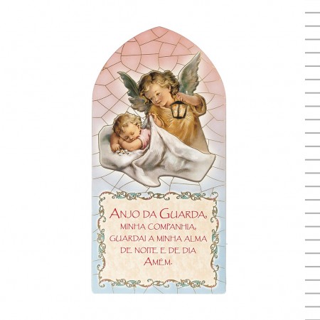 Placa de Pendurar com Anjo da Guarda e Oração Placa de Pendurar com Anjo da Guarda e Oração