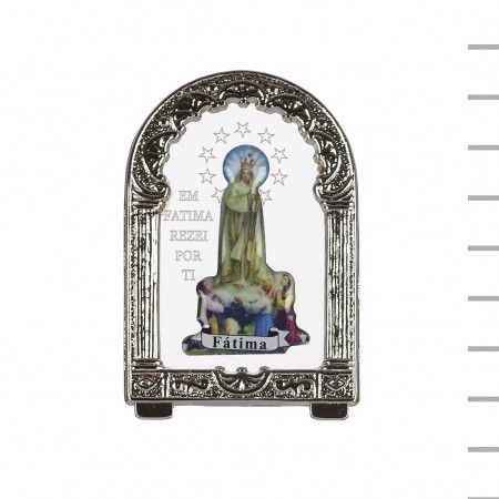 Placa Vitral Aparição Colorida 7cm