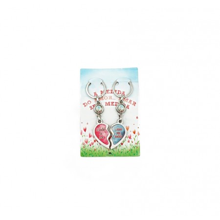 Porta Chaves Coração do Amor em Madeira