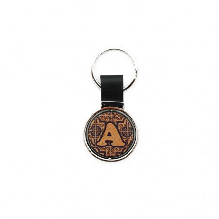 Porta Chaves Giratório de Cortiça C/ Inicial Porta Chaves Giratório de Cortiça C/ Inicial