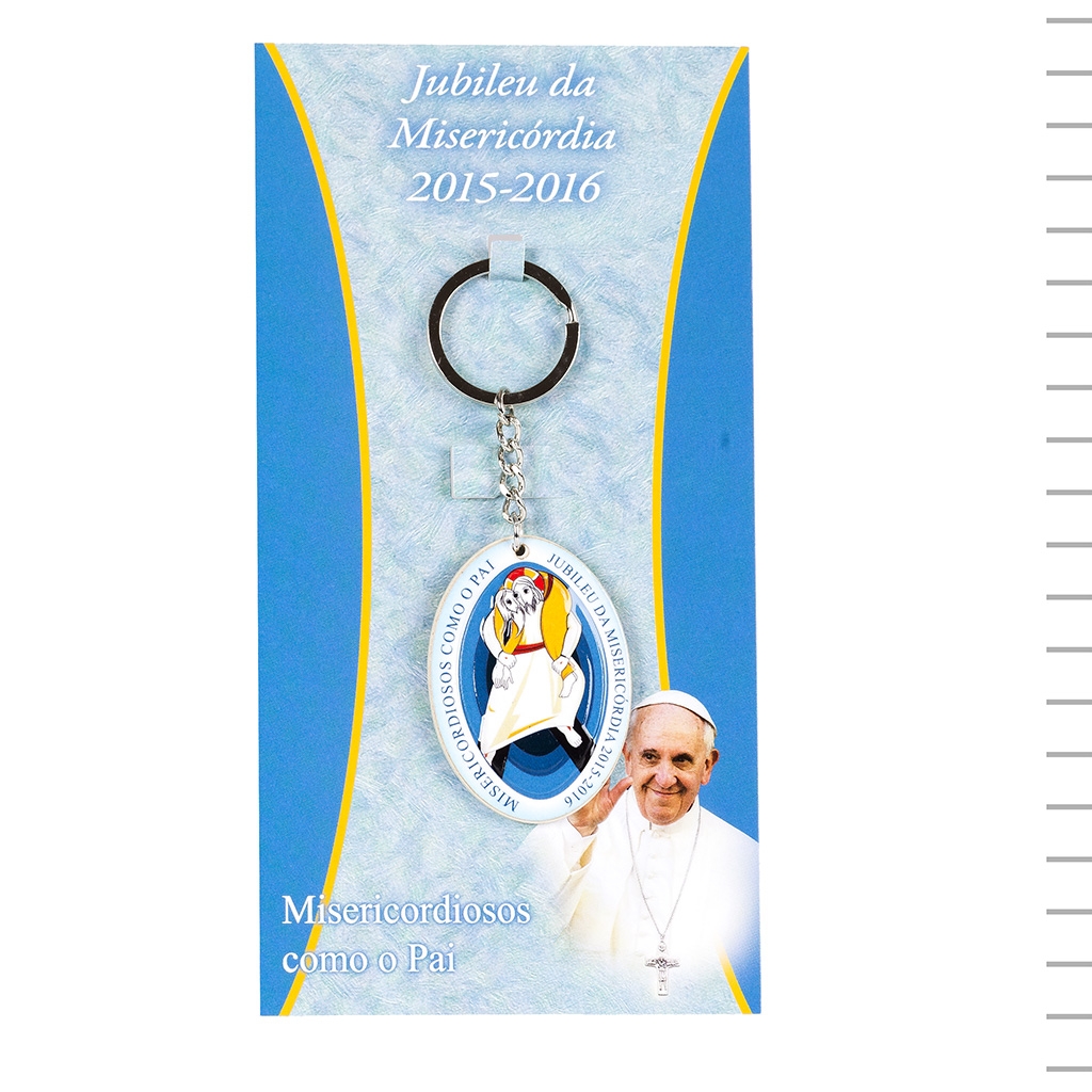 Porta Chaves Jubileu Com Oração do Papa