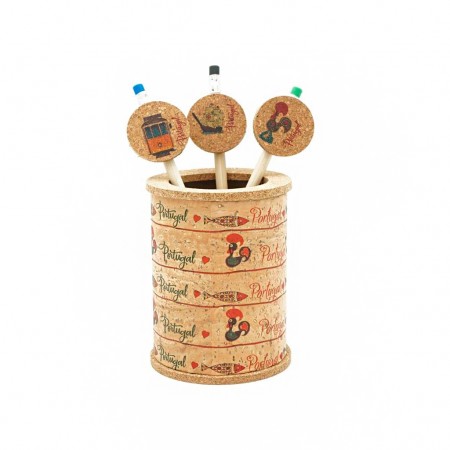 Porta Lápis Cortiça Porta Lápis Cortiça