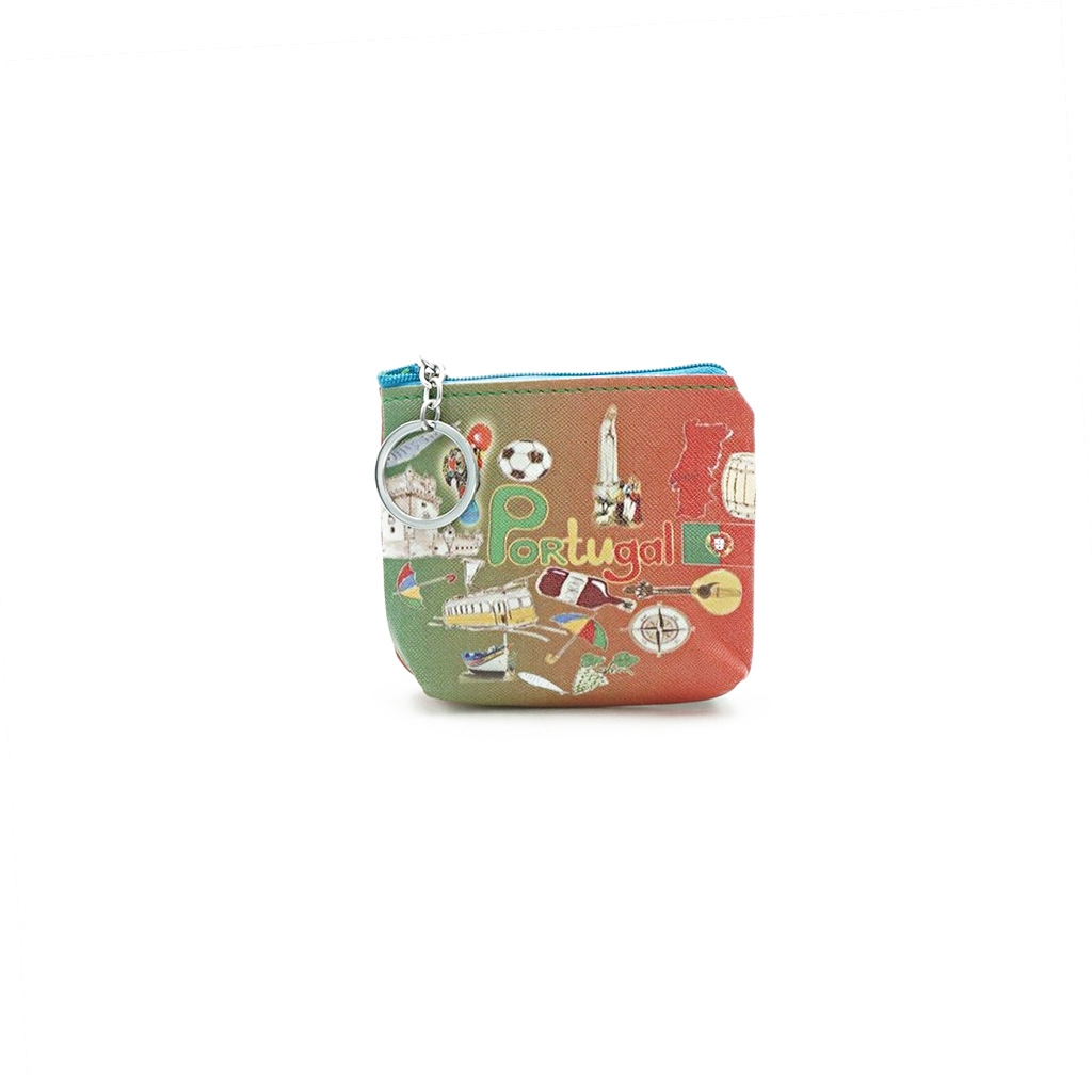 Porta Moedas Com Fecho Portugal e Galo KN4043