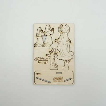 Postal vs Placa em Madeira Diversos Motivos