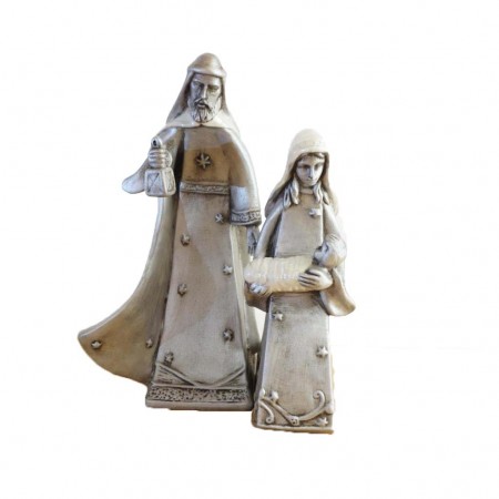 Presépio 3 Peças Pequeno Prateado