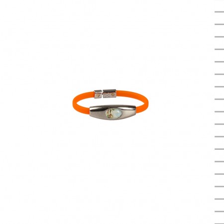 Pulseira de Goma com Aparição de Fátima Colorida Pulseira de Goma com Aparição de Fátima Colorida