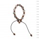Pulseira Elástica em Madeira de São Bento e Fátima