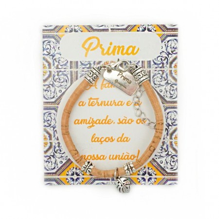 Pulseira em Cortiça - 18 parentescos + 6 neutros Pulseira em Cortiça - 18 parentescos + 6 neutros