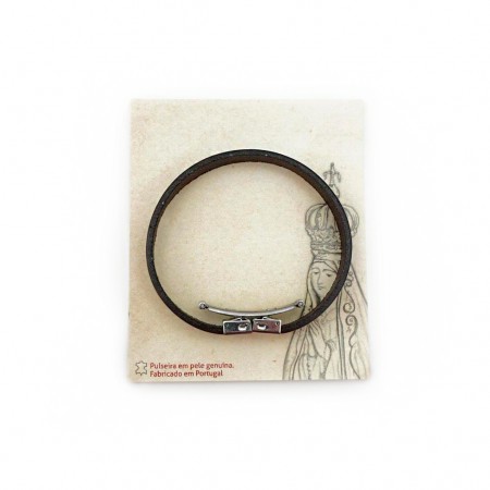 Pulseira em Pele Genuina Lisa Embalada Pulseira em Pele Genuina Lisa Embalada