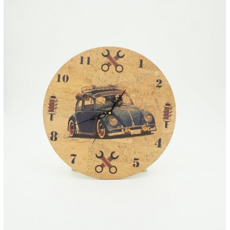 Relógio de Parede em Cortiça Div. Modelos C/ Cx. Relógio de Parede em Cortiça Div. Modelos C/ Cx.