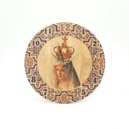 Relógio de Parede em Cortiça Div. Modelos C/ Cx. Relógio de Parede em Cortiça Div. Modelos C/ Cx.