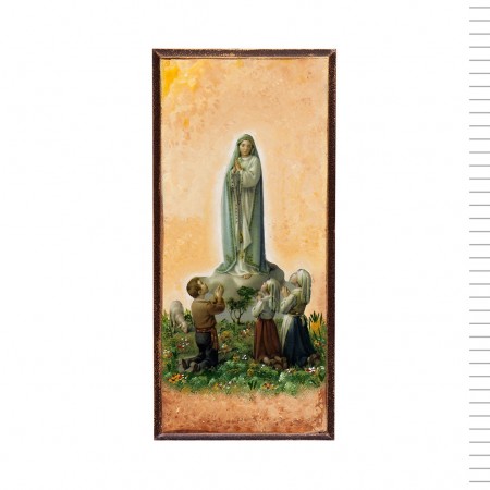 Retábulo 302 Fátima Colorida 14*30cm Retábulo 302 Fátima Colorida 14*30cm