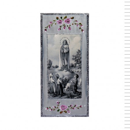 Retábulo 325 Fátima e Prata 14*30cm Retábulo 325 Fátima e Prata 14*30cm