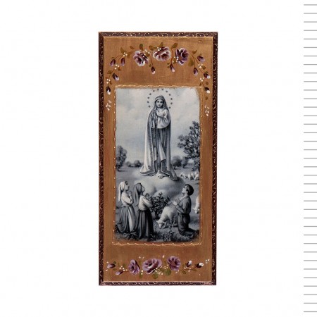 Retábulo 350 Fátima e Dourado 14*30cm Retábulo 350 Fátima e Dourado 14*30cm