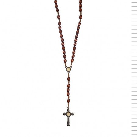 Terço de Madeira Especial de São Bento Terço de Madeira Especial de São Bento