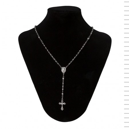 Terço Prata 925 Bola Facetada N.º3, 6gr Terço Prata 925 Bola Facetada N.º3, 6gr