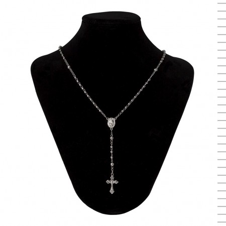 Terço Prata 925 Bola Lisa N.º 4, 10gr Terço Prata 925 Bola Lisa N.º 4, 10gr