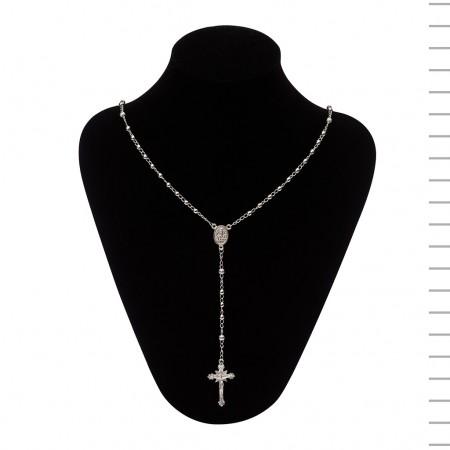 Terço Prata Bola Lisa nº4 13,30gr Terço Prata Bola Lisa nº4 13,30gr