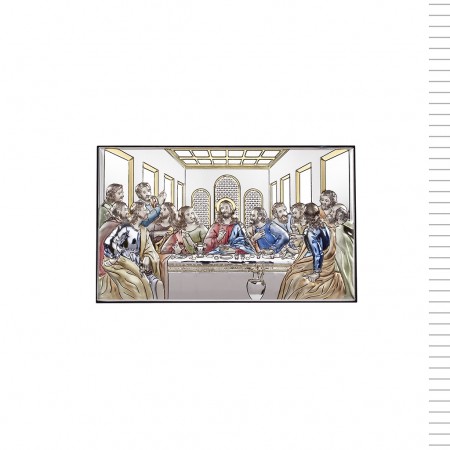 Ultima Ceia Colorida Bilaminado 15*09cm Ultima Ceia Colorida Bilaminado 15*09cm