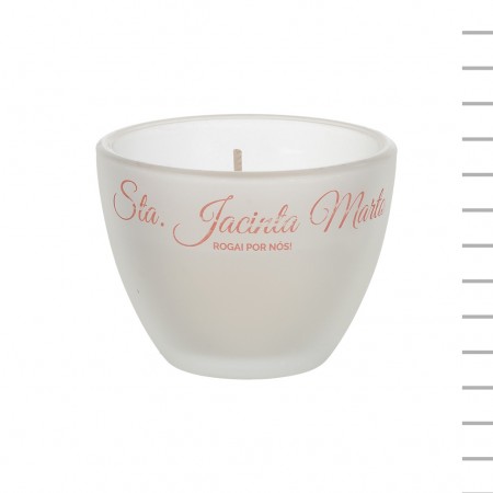 Vela Aromática em Copo de Vidro S. Jacinta Marto Vela Aromática em Copo de Vidro S. Jacinta Marto