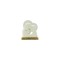 Sagrada Família Branca C/ Base Dourada 8cm