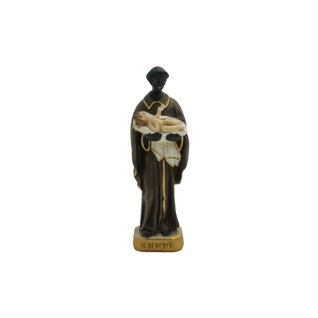 São Benedito Marfinite 22cm