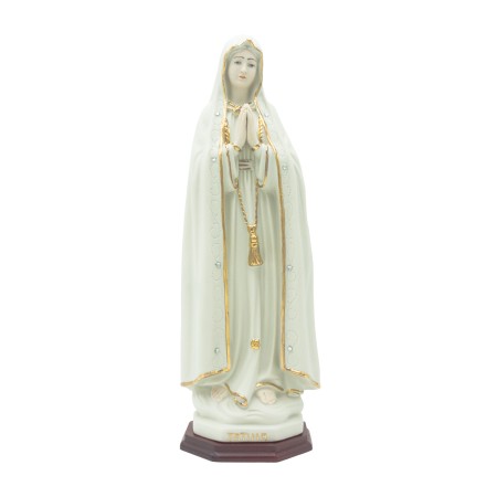 Nossa Senhora de Fátima C/ Brilhantes S/ Coroa 35cm