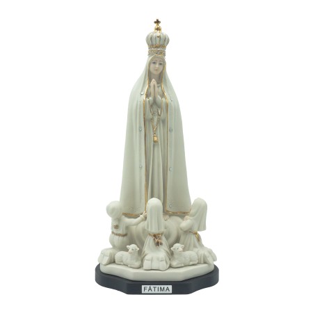 Aparição de Fátima Porcelana 35cm Aparição de Fátima Porcelana 35cm