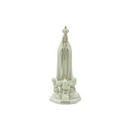 Aparição de Fátima Porcelana S/ Base 21cm Aparição de Fátima Porcelana S/ Base 21cm