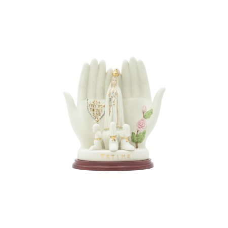Mãos de Fátima Porcelana 18cm Mãos de Fátima Porcelana 18cm