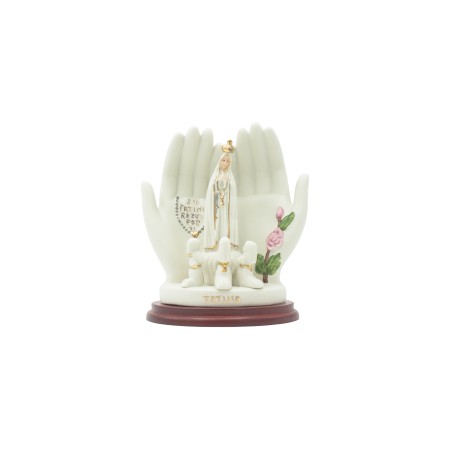 Mãos de Fátima Porcelana 16cm Mãos de Fátima Porcelana 16cm