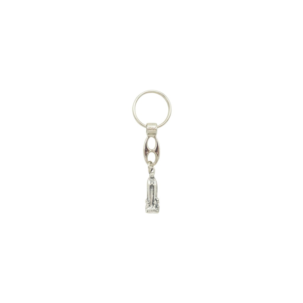 Porta Chaves Nikelado C/ Aparição de Fátima