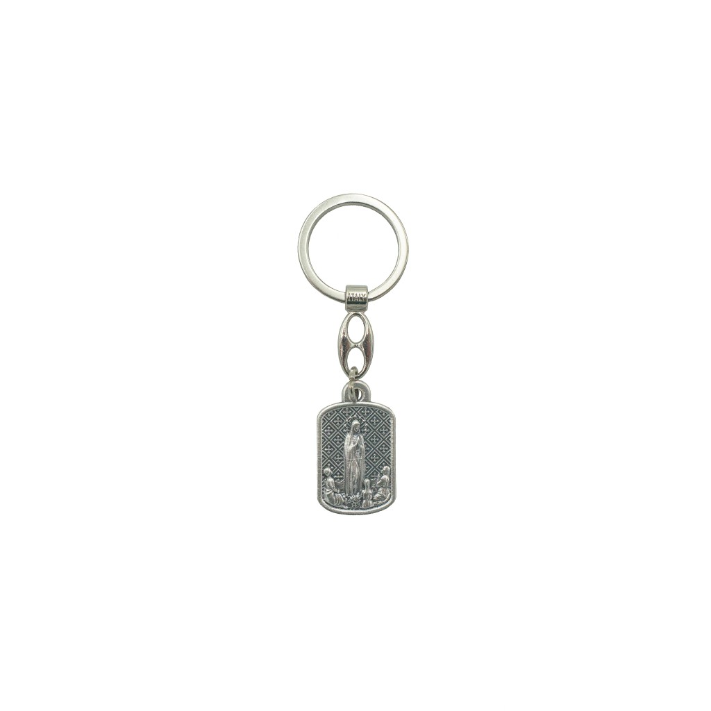 Porta Chaves Retangular C/ Aparição de Fátima