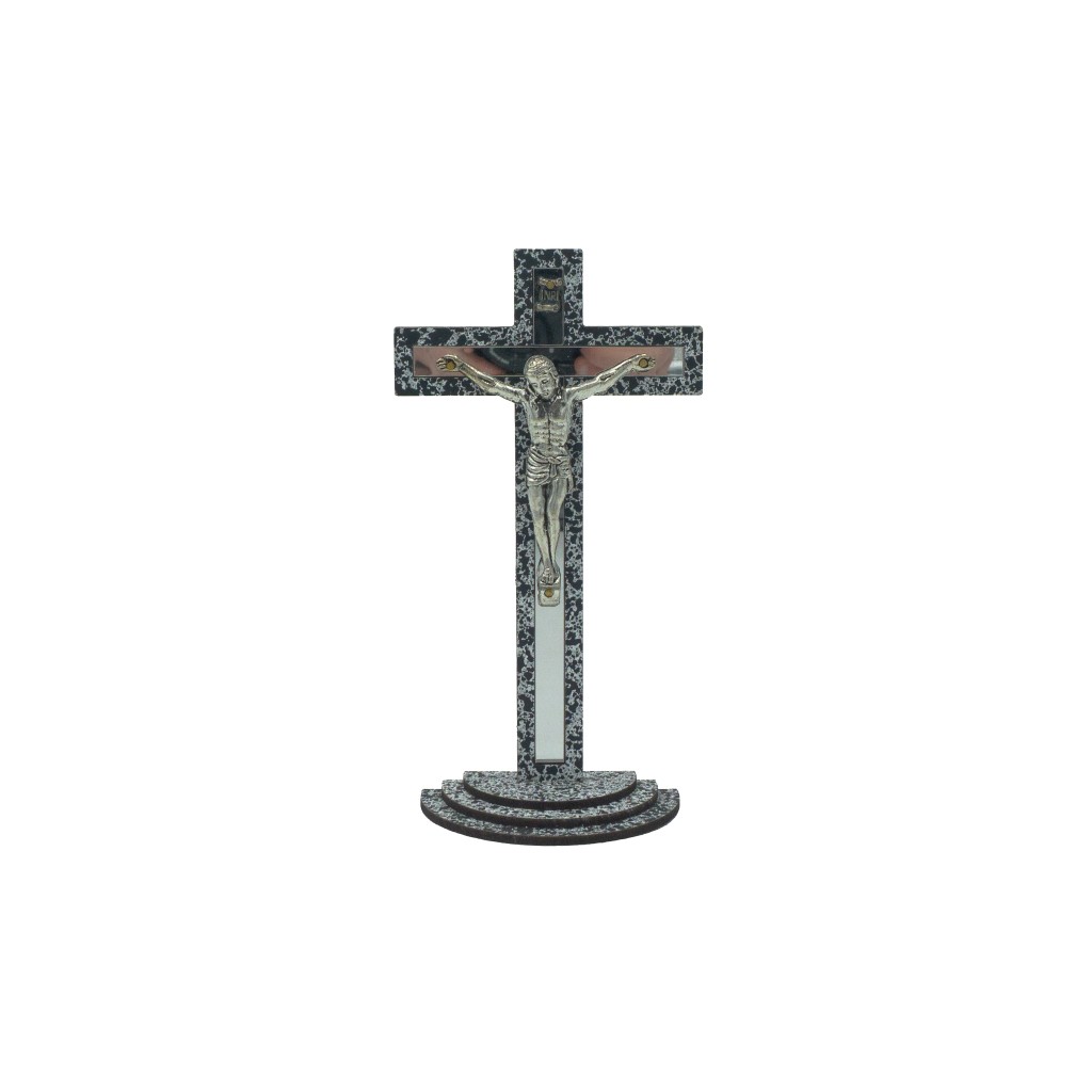 Cruz Efeito Madeira 18x9,5cm