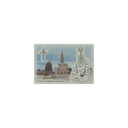Placa Madeira C/ Imagem 18cm