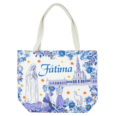 Bolsa C/ Aparição de Fátima e Santuário C/ Flores