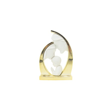 Família Moderna C/ Dourado 18cm Família Moderna C/ Dourado 18cm