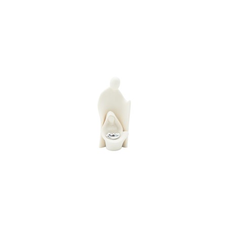 Presépio Estilizado Branco 12cm