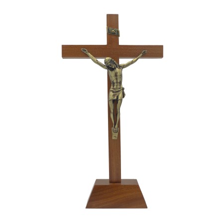 Crucifixo Simples de Pé 46.7*25cm
