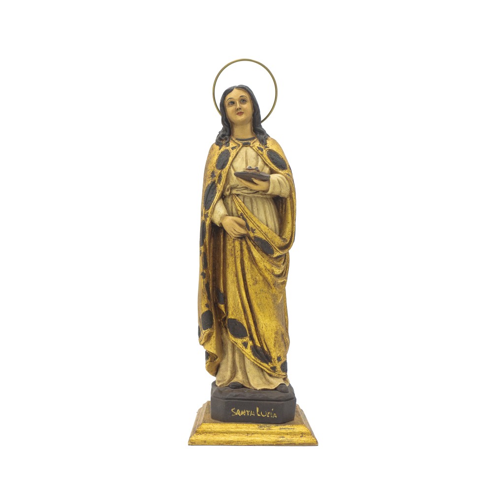 Santa Luzia em Ouro e Marfim