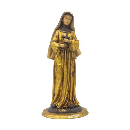 Sta Rita 45cm Ouro e Marfim