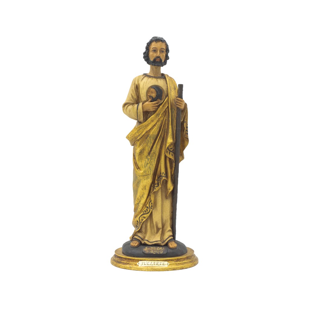 São Judas Tadeu Ouro e Marfim