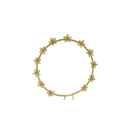 Aro 12cm C/ Pedras 12 Estrelas