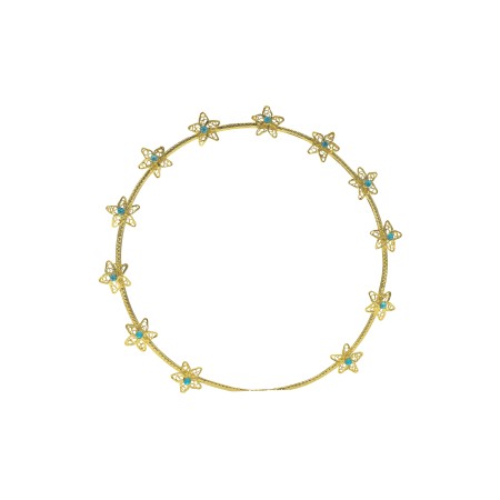 Aro 18cm C/ Pedras 12 Estrelas