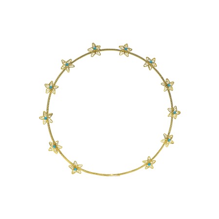 Aro 20cm C/ Pedras 12 Estrelas