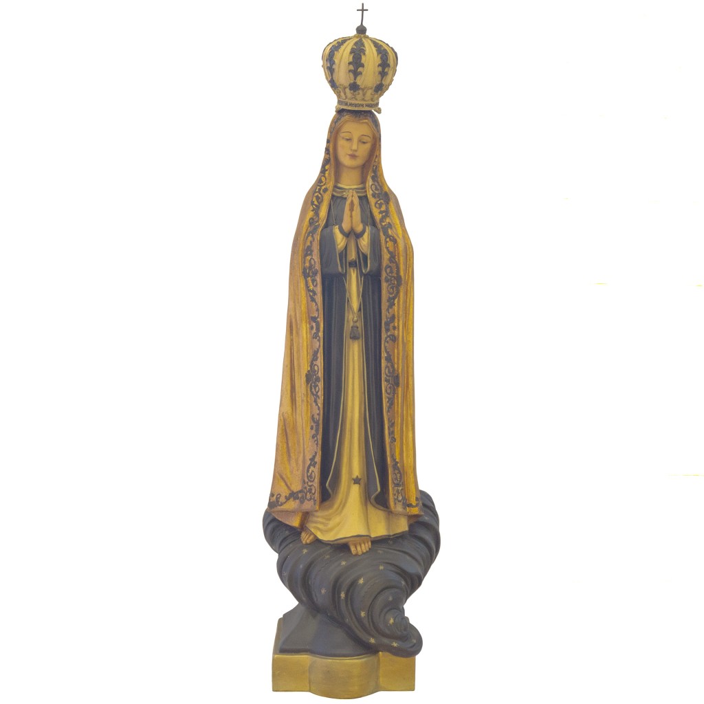 N. Sra de Fátima Pintada Antiga 100cm